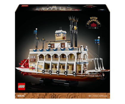Klocki LEGO® LEGO Ideas 21356 Parowiec rzeczny